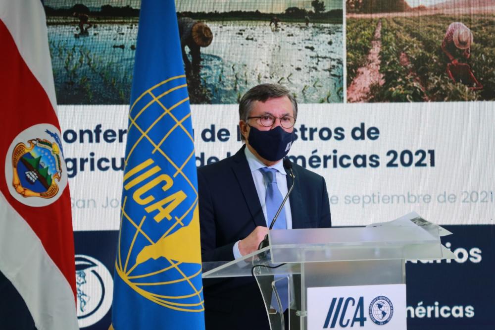 Otero asumió como Director General del IICA por un período de cuatro años el 16 de enero de 2018, y fue ratificado nuevamente en el cargo por los ministros y secretarios representantes de 33 países americanos que participaron en la Conferencia de Ministros, cuyas sesiones albergan la reunión de la Junta Interamericana de Agricultura (JIA), el máximo órgano de gobierno del IICA.