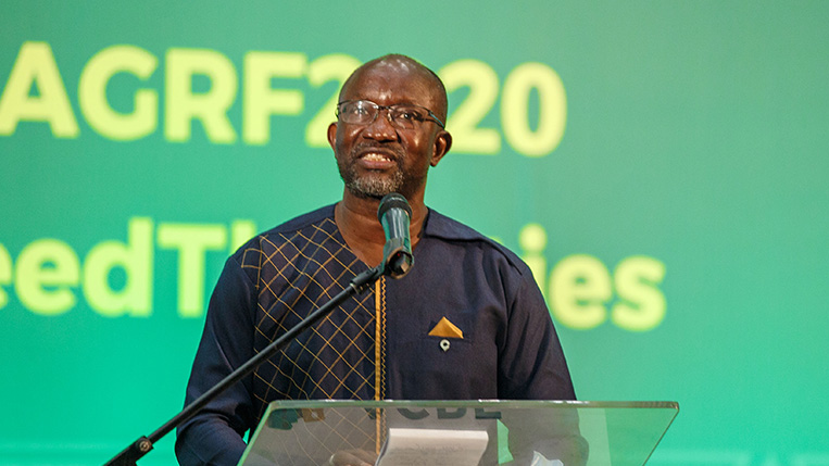 Fadel Ndiame, vicepresidente de AGRA. Fotografía tomada de https://agra.org.