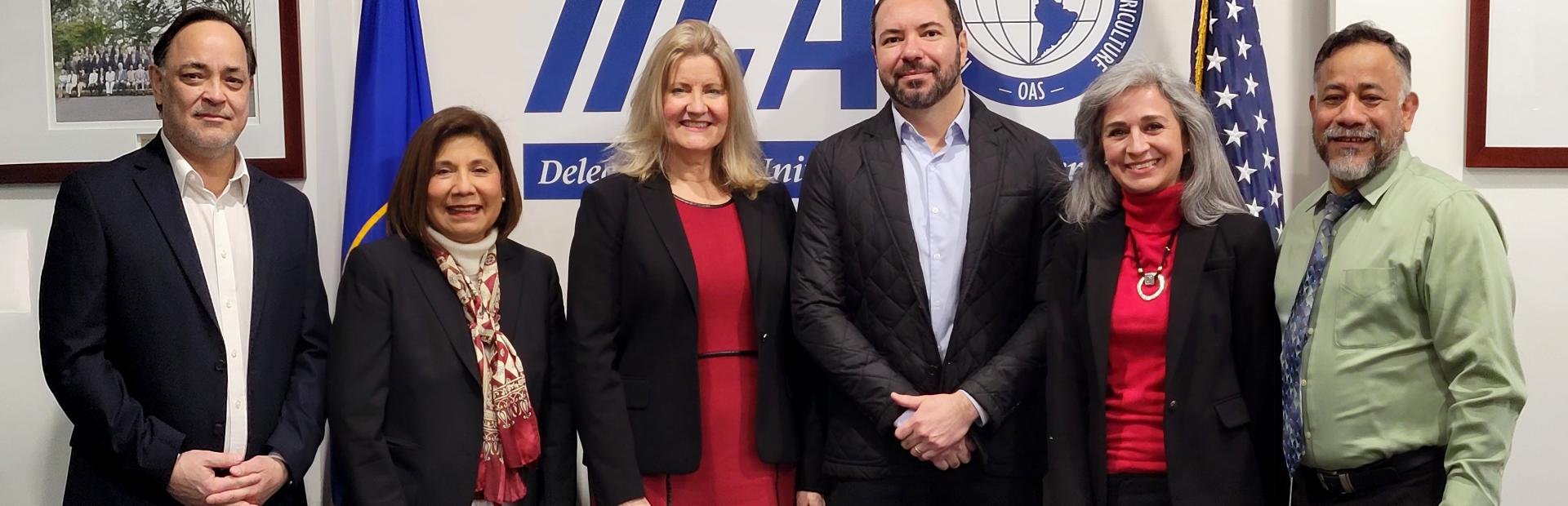 Staff of the IICA Office in the United States of America
